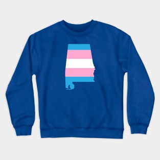 Alabama Trans Pride Crewneck Sweatshirt